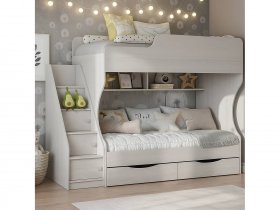 Кровать двухъярусная Каприз-22 КПР.22 в Дупленской - duplenskaya.mebel-nsk.ru | фото