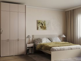 Модульная спальня Орма (МДФ) в Дупленской - duplenskaya.mebel-nsk.ru | фото