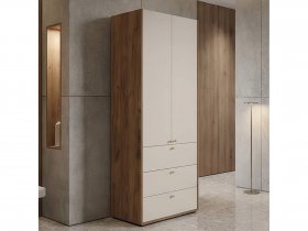 Шкаф двухстворчатый c ящиками Орма в Дупленской - duplenskaya.mebel-nsk.ru | фото