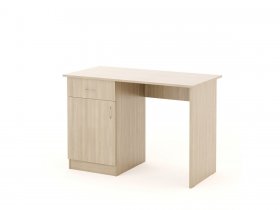 Стол письменный СП-01 (Биг) ясень шимо светлый в Дупленской - duplenskaya.mebel-nsk.ru | фото