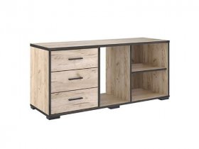 Тумба 1200 Тм075.0 Гермес лофт (дуб крафт серый) в Дупленской - duplenskaya.mebel-nsk.ru | фото